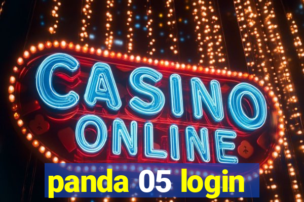 panda 05 login